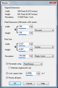 Image Sizes, File sizes and DPI