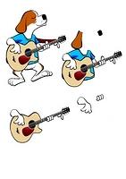 Brewster Guitar Decoupage Brewster Guitar Decoupage