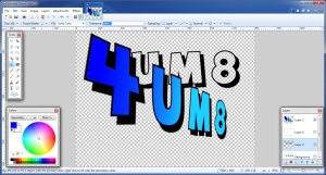 Free graphics program Paint.net