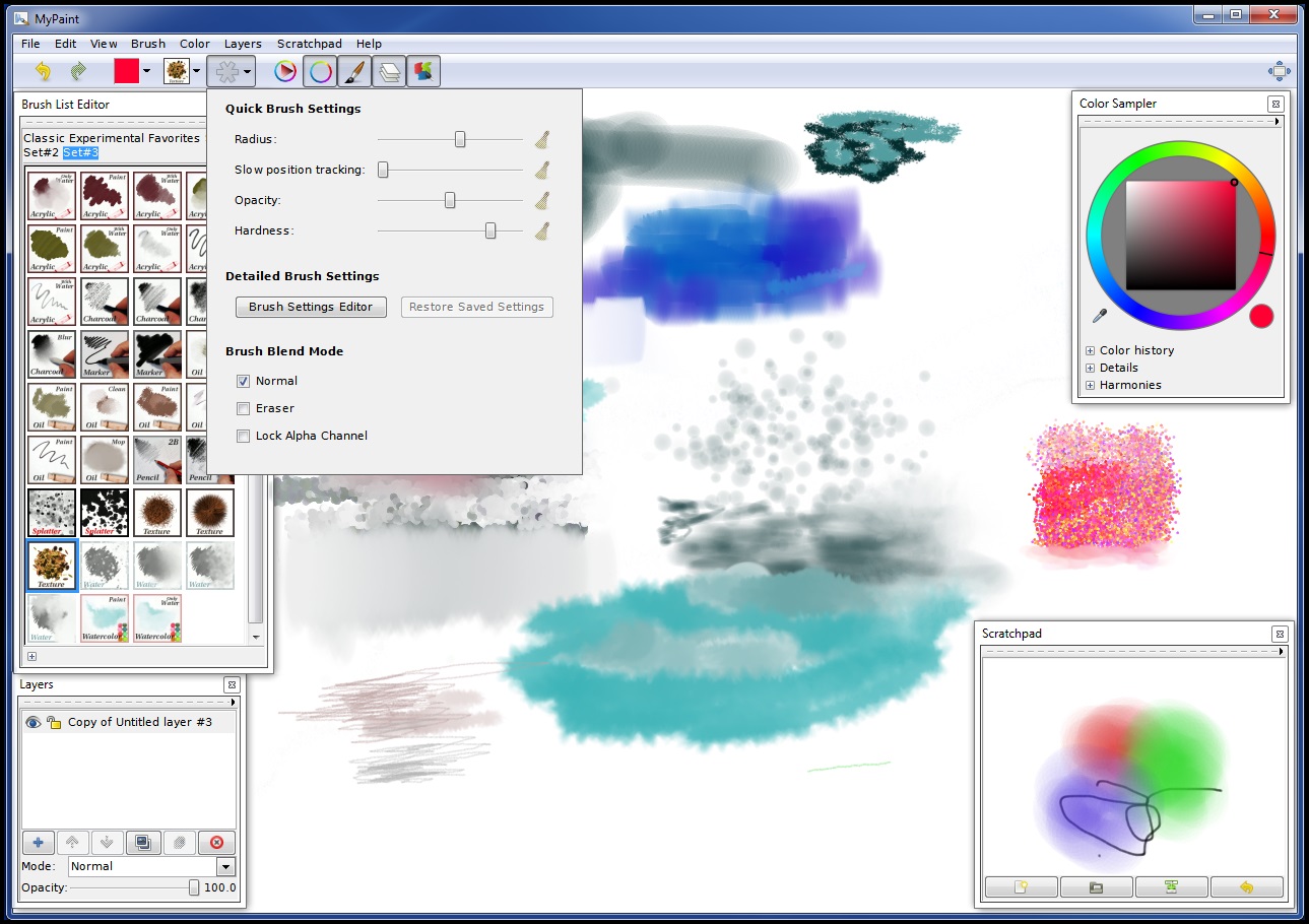 My Paint, Software for Artists