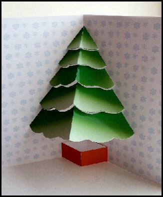 Christmas Tree Card Project