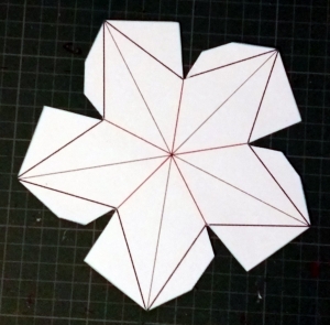 Flat Backed Star template.