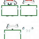 Santa Christmas Topper
