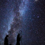 Christmas Silhouettes Shepherds.
