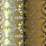Kayla Backing Paper.