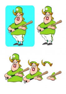 Baseball Craft Papers.