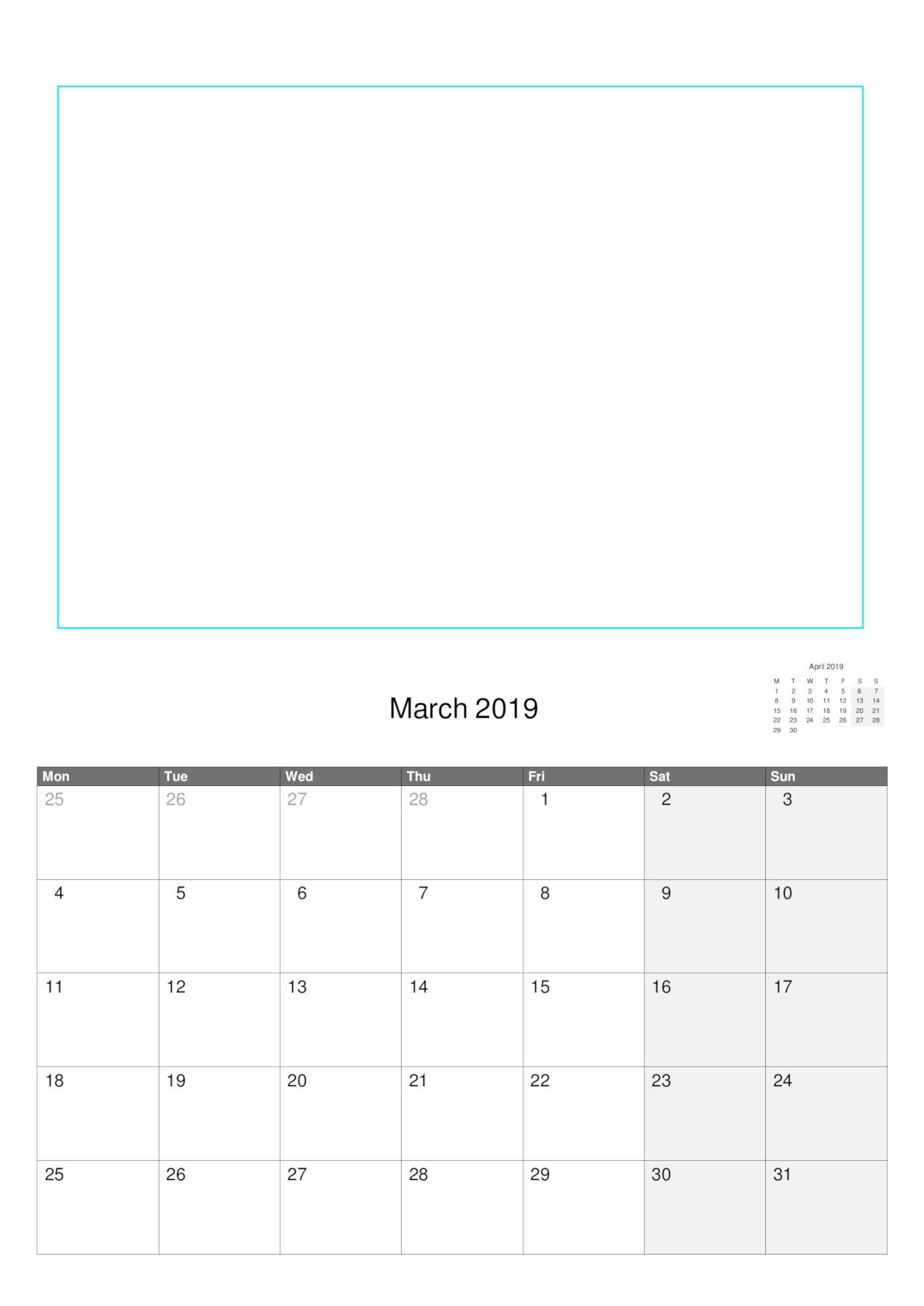 2019-a4-calendar-template-with-picture-space