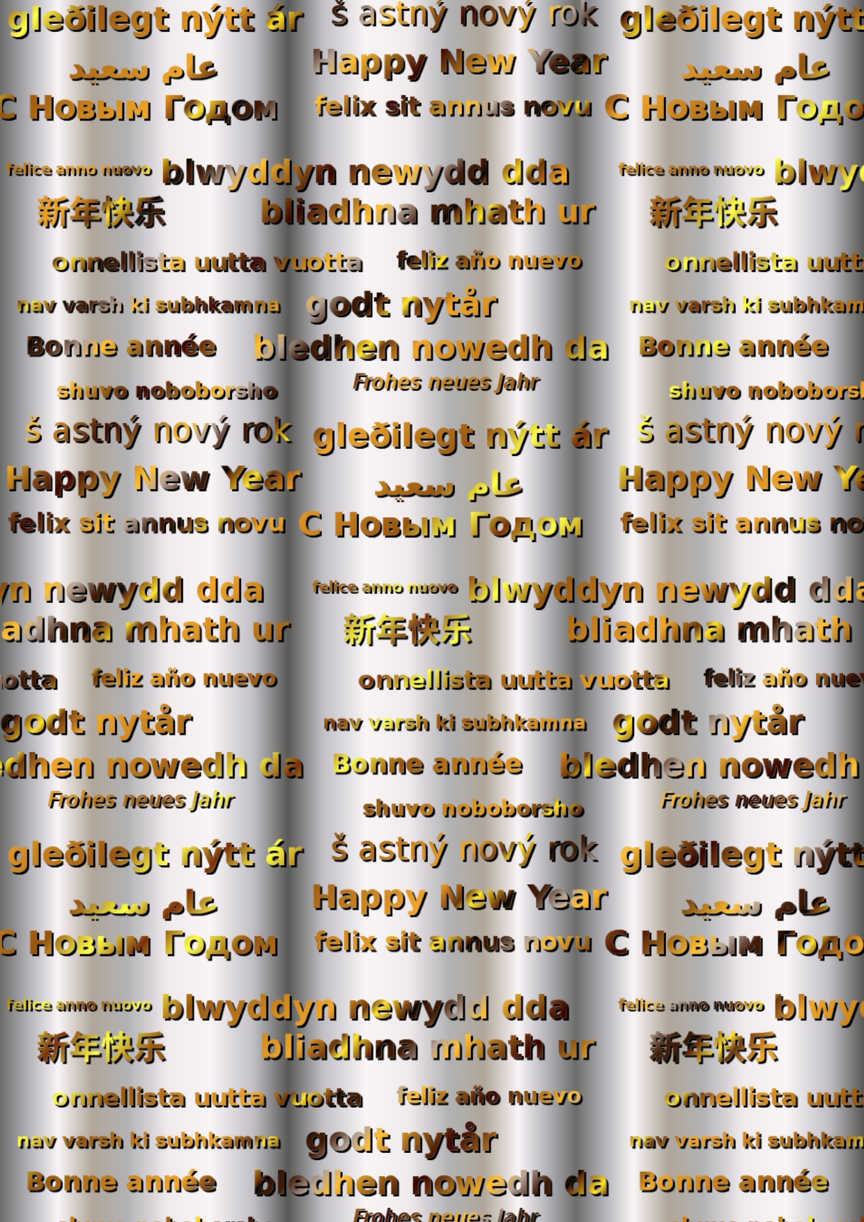 Happy New Year Words.