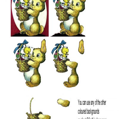 rabbit_decoupage