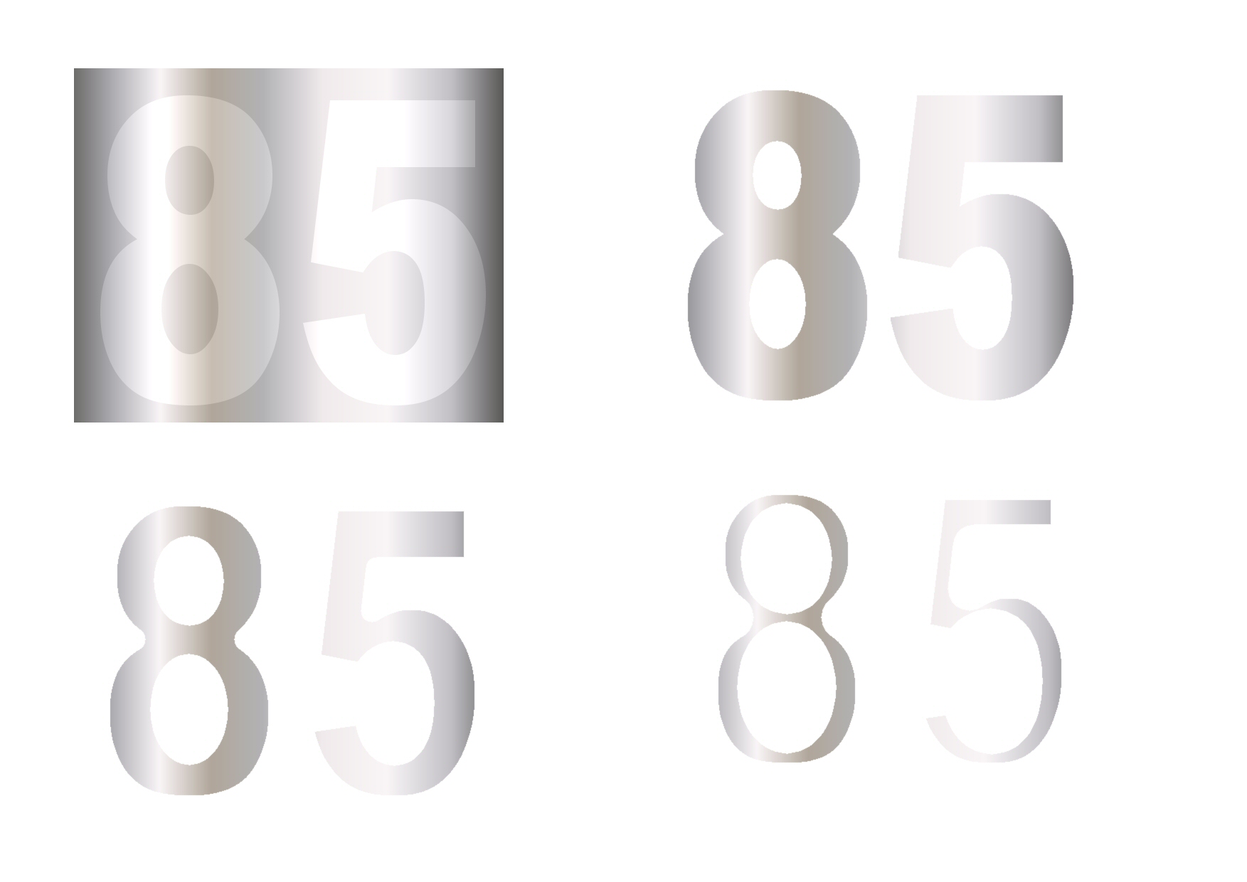 Number Series Silver.